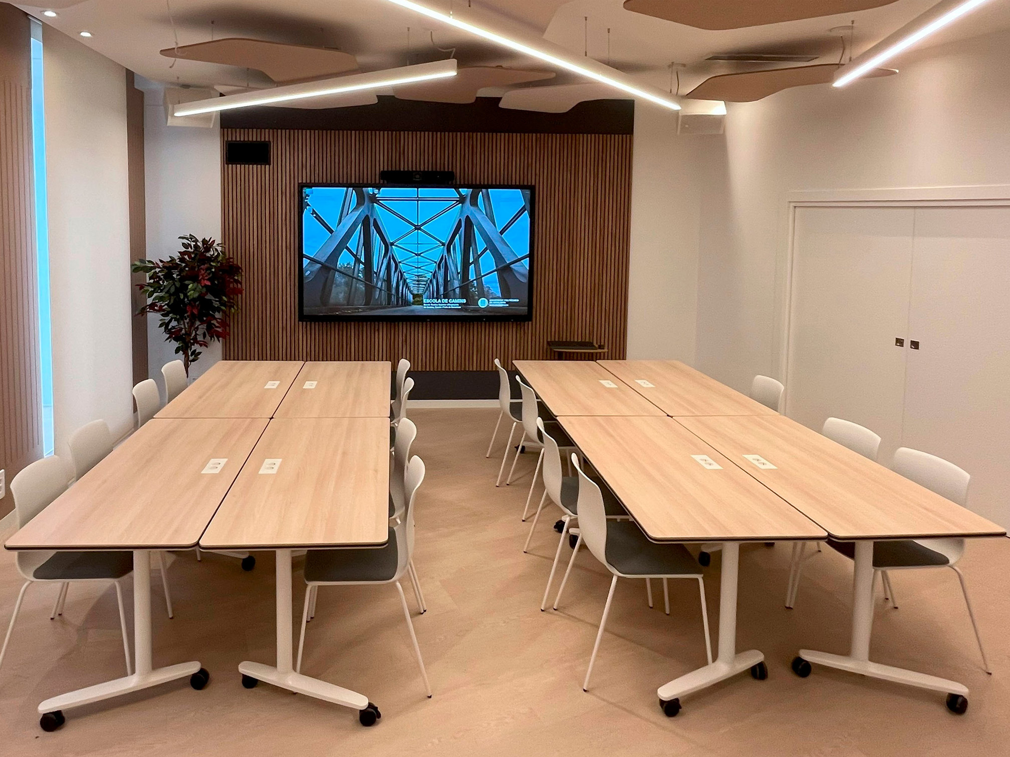 Taules mode presentació